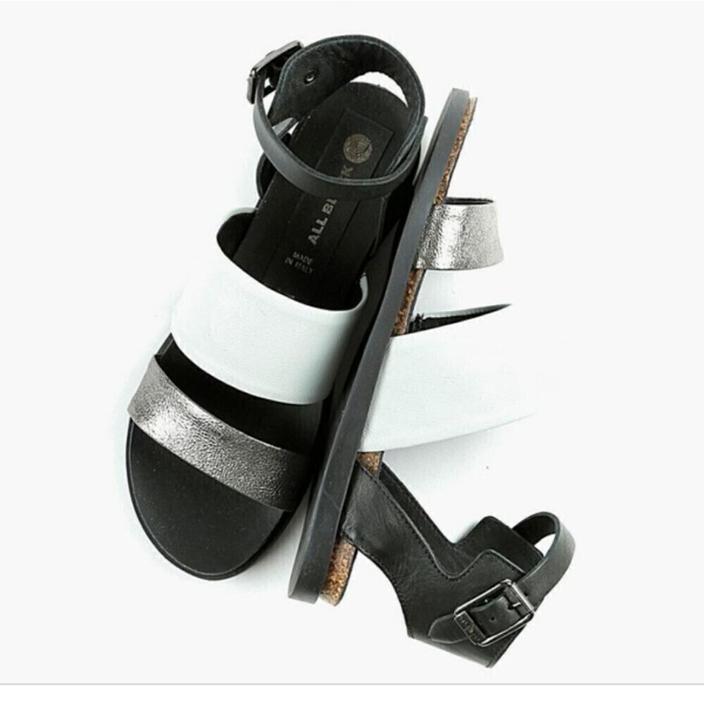 All Black LILIMILL sandals size 8.5